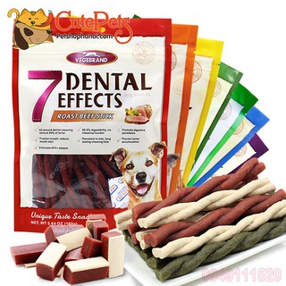 Xương gặm sạch răng 7 Dental Gói 160g - Thức ăn chó mèo CutePets
