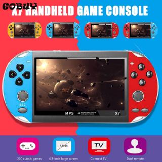 X7 8GB Handheld PSP Video Game Console Player Built-in Games Portable Console vn