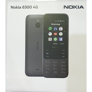 [Mã 1911ELSALE hoàn 7% xu đơn 300K] Điện Thoại Nokia 6300 4G - Hàng Chính Hãng