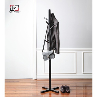Cây treo quần áo hàn quốc màu đen thương hiệu MW FURNITURE - Nội thất căn hộ
