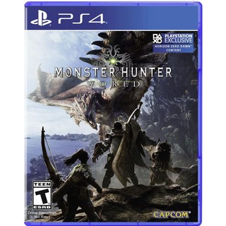 Đĩa game ps4 Monster hunter world