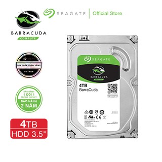 Ổ cứng HDD 3.5" SEAGATE BarraCuda 4TB SATA 5400RPM_ST4000DM004