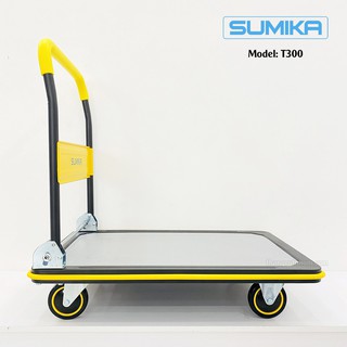 Xe đẩy hàng hóa SUMIKA T300 (tải trọng 300kg, tay cầm gấp gọn) GIÁ RẺ