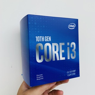 KGD MAAD CPU Intel Core i3 10100F 3.6GHz up lớn 4.3GHz, 4 nhân 8 luồng socket 1200 xịn Viễn Sơn cung ứng (không mang GPU