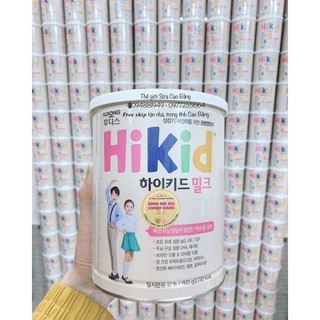 Sữa Hikid Hàn Quốc đủ loại 600g - 700g date 2023