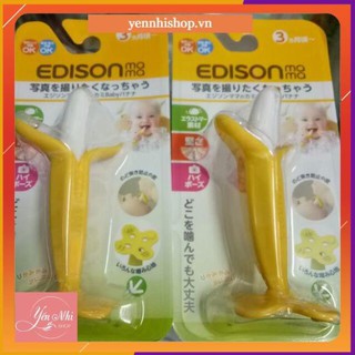 [CHÍNH HÃNG] Gặm nướu chuối Edison chính hãng nội địa Nhật Bản