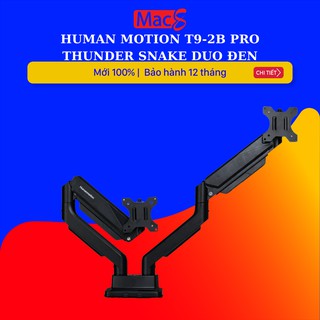 Giá treo màn hình Human Motion T9-2B Pro Thunder Snake Duo Đen