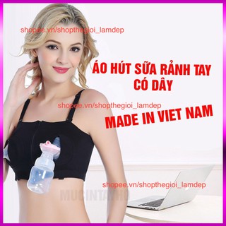 CHÍNH HÃNG | Áo hút sữa rảnh tay hàng Việt Nam loại 1 ( không dây)