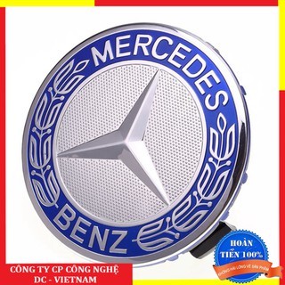 Sản phẩm Logo chụp mâm bánh xe ô tô Mercedes Benz BZ60-BX đường kính 60mm,Nhựa ABS - 01 chiếc ..