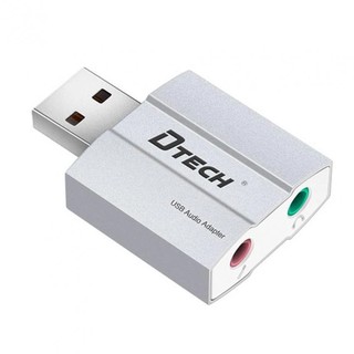 Cạc USB âm thanh (SOUND) DTECH DT-6006-VI TÍNH TH