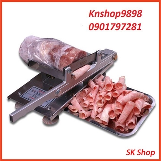 máy cắt thịt đông lạnh công nghiệp bằng tay