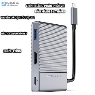 CỔNG CHUYỂN HYPERDRIVE GEN2 6-IN-1 FOR MACBOOK, IPAD PRO 2018-2020, PC & DEVICES (G206)