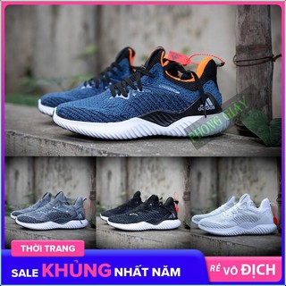 [Big Sale] Giày sneaker nam giày thể thao nam Alphabounce Beyond Alphabounce muối tiêu fullbox - freeship
