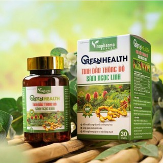 Greenhealth Tinh Dầu Thông Đỏ Sâm Ngọc Linh Vinapharmar Khỏe mỗi ngày