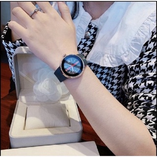 đồng hồ đeo tay thời trang nữ GUOU dây cao su silicon cao cấp mặt tròn chống nước chống xước sản phẩm hót nhất năm nay