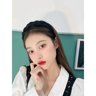 Bờm tóc tết màu đen Shela.accessories băng đô vải phong cách Hàn Quốc