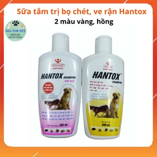 Sữa tắm trị bọ chét cho chó mèo Hantox Shampoo 200ml