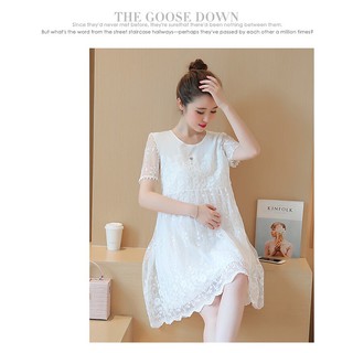 Váy bầu trắng công chúa (1)