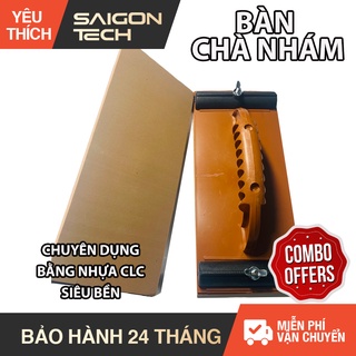 [Hàng loại 1] Bàn chà nhám Tân Việt Nhật - bằng nhựa chất lượng cao - siêu bền - Ngang 10cm - Dài 23cm - Saigon Techzone