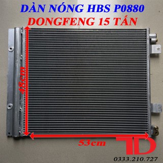 Dàn nóng HBS P0880 DONGFENG 15 tấn THDN06A, Dàn nóng điều hòa Ô Tô