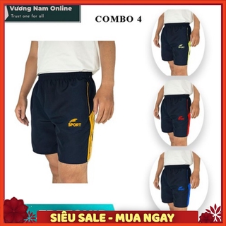 Quần Đùi Nam - Quần short nam thể thao vải thun cao cấp cho nam từ 40 - 75kg one size AOTHUNPHONG