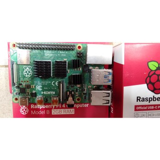 Raspberry Pi 4 Bản RAM 2GB 4GB UK full version Bảo Hành Chính Hãng