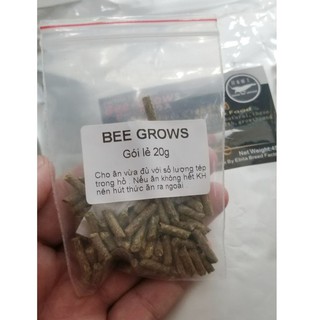 Thức Ăn Tép Cảnh Vỏ Đậu Nành mịn Bee-Grows (chiết lẻ 20g)