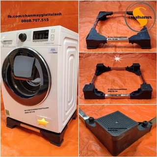 Chân máy giặt cửa ngang Electrolux - Kệ máy giặt - Đế kê máy giặt chống rung trụ cốt bê tông siêu chắc bền