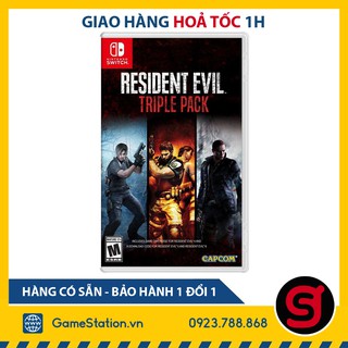 [Mã SKAMCLU9 giảm 10% đơn 100K] Game Resident Evil Triple Pack - Cho Máy Nintendo Switch