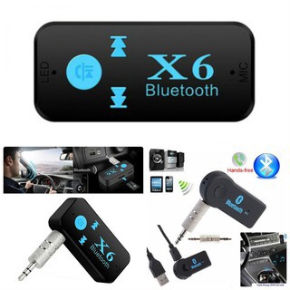 [FREESHIP-150K] USB BLUETOOTH X6 3IN1 CHO XE HƠI, AMPLY, LOA (2629)