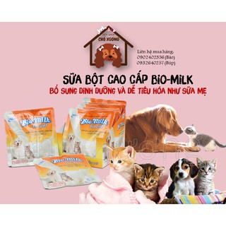 Sữa cho chó mèo cao cấp BIO MILK tương đương sữa mẹ 100g