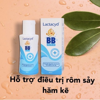 Sữa tắm gộị trẻ em LACTACYD BB 60ML (Hàng quà tạng chính hãng - tách set )
