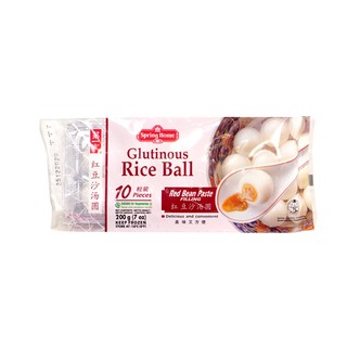 1T*24B Bánh Trôi Nước Đậu Đỏ Spring Home 200gr/ 10b - Singapore/ Red Bean Glutinous Rice Ball - Singapore