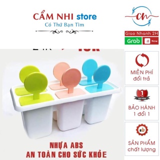 Khay Làm Kem Việt Nhật Bằng Nhựa ABS An Toàn Với Sức Khỏe - 6 que ( Loại 1) - Cẩm Nhi store