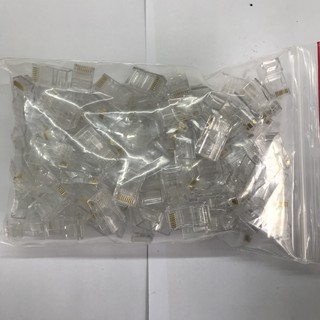 Hạt mạng RJ45 nhựa (túi 100 hạt)