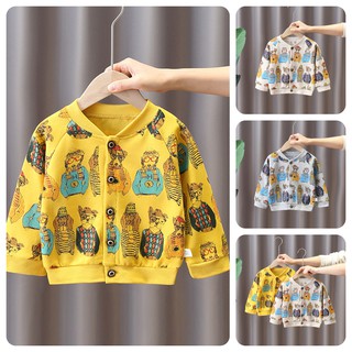 IAK41 Size80-120 (6-21kg) Áo khoác cadigan chất đẹp Freeship Hàng Quảng Châu Thời trang trẻ em