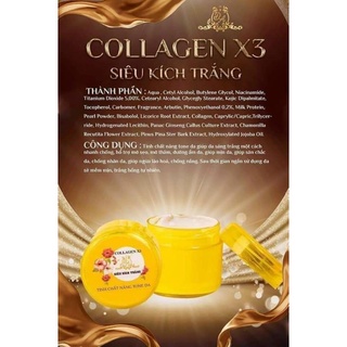 Kích Trắng Collagen X3 - trắng da sáng da- kích trắng an toàn cho da