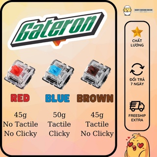 Switch Gateron Red-Blue-Brown
