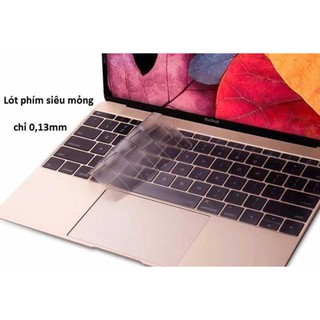 Miếng lót phủ bàn phím Macbook Trong Suốt - Chính Hãng JRC