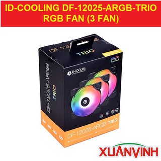 Quạt Tản Nhiệt ID-COOLING DF-12025-ARGB-TRIO RGB FAN 3 FAN NEW 100% CHÍNH HÃNG