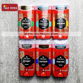 [Mua Tại Mỹ] Lăn Khử Mùi Nam Old Spice - Scent technology Sáp Trong, 85g - AZ9193