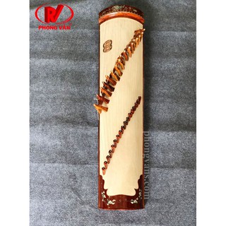 Đàn tranh gỗ hương 17 dây khảm trai-tặng bao và móng gãy