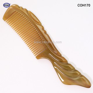 Lược sừng xuất Nhật - COH170 (Size: L - 20cm) Đuôi cá koi ❤️FREESHIP đơn > 50k❤️ Horn Comb of HAHANCO - Chăm sóc tóc
