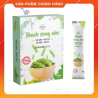 Thạch Rong Nho NAMISO Organic Food Chính Hãng Hộp 15 gói 300g