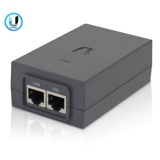 Bộ cấp nguồn PoE Adapter - 48V-0.5A port 1Gb Ubiquiti mã PoE-48-24W-G