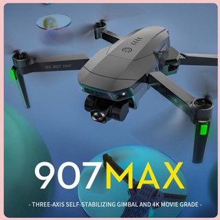 Flycam Drone Mini Giá Rẻ SG907 Max Gimbal chống Rung 3 Trục Camera 4k Định Vị GPS Pin 2600Mah-Benzen.VN