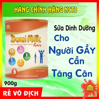 Sữa Bột Tâng Cân Cho Người Gầy DUMIMILK GAIN (900g) ( Hàng chính háng công ty NCT3 )