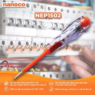 Bút thử điện Nanoco NEP1502 AC100-500V,tiện ích nhỏ giá trị lớn