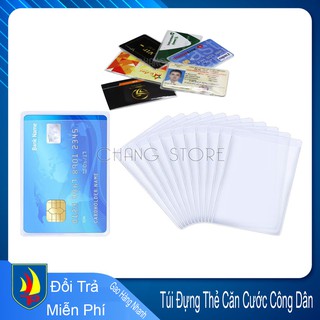 Sỉ vỏ bọc thẻ căn cước, thẻ tín dụng, bằng lái xe ATM trong suốt 00243 - Buôn Rẻ