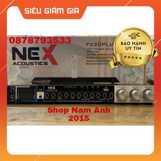 [chuẩn chính hãng] Vang cơ NEX FX20 PLUS 🔥⚡CÓ ĐIỀU KHIỂN TỪ XA🔥🌠 karaoke chuyên nghiệp âm thanh đỉnh cao🔥